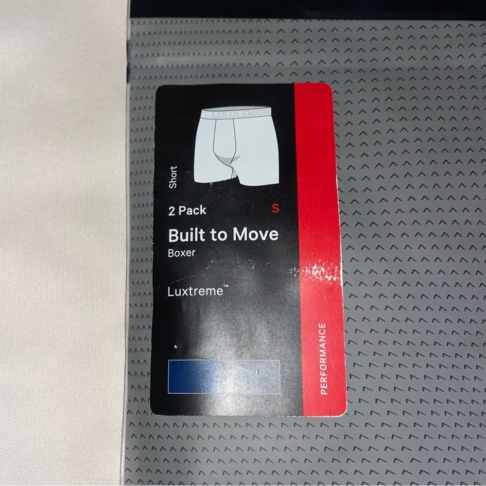 Lululemon Men’s Small Luxtreme Boxer 5”, 2-Pack, MSRP $68 - Picture 2 of 4